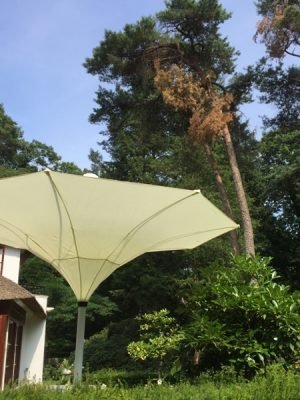 Parasol Miami bezorgd in Blaricum