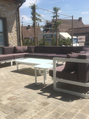 Tuinset, Loungeset en Ligbedden Cannes bezorgd in Inzegem (BE)