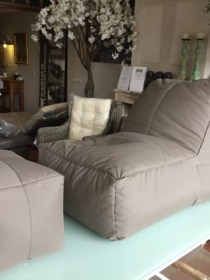 Zitzak Bello + voetenbank -50% korting