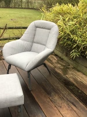 Lounge Fauteuil Verona incl. voetenbank