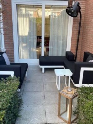 Loungeset + ligbed Cannes bezorgd in Gilze