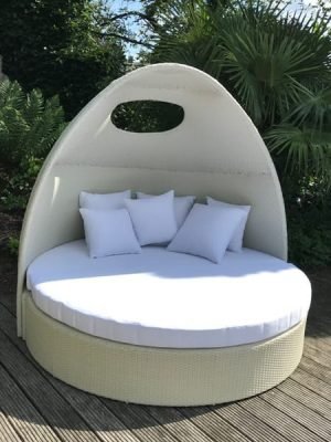 Loungebank Siena bezorgd in Hilvarenbeek