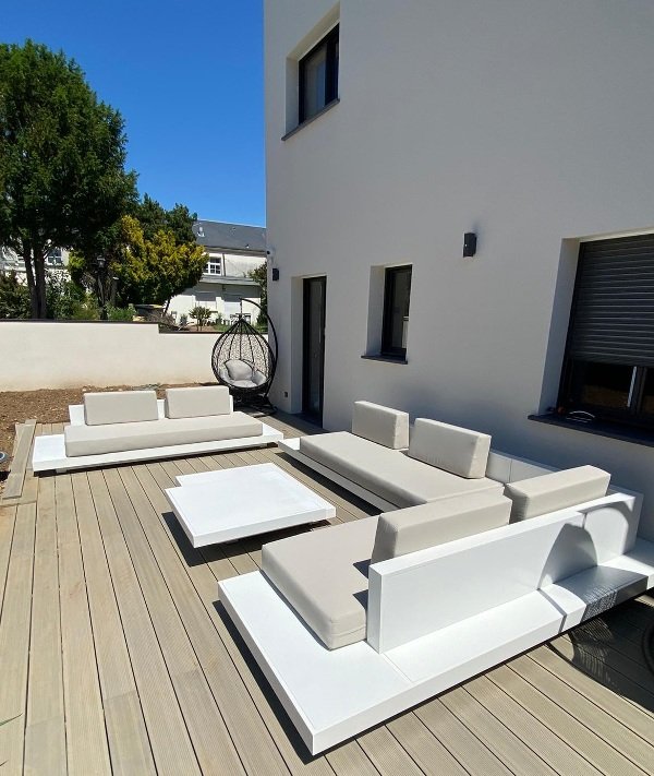 loungeset vakantiehuis