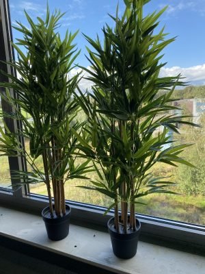 Bamboe of Palm kunstplant 100 cm hoog