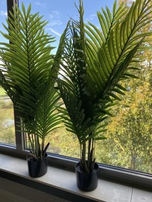 Bamboe of Palm kunstplant 100 cm hoog