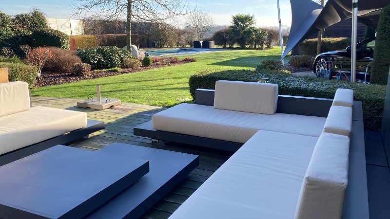 aluminium antraciet tuinmeubelen