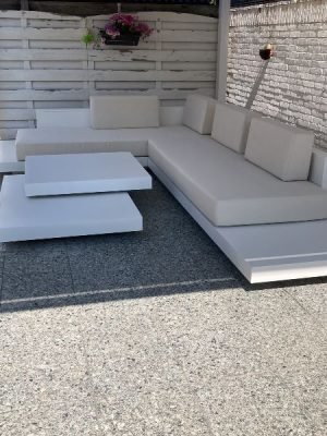 Ibiza Loungeset bezorgd in Heemskerk