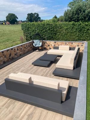Ibiza Loungeset bezorgd in Rhenen
