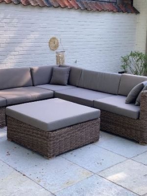 Loungeset Theoules bezorgd in Varsenare België