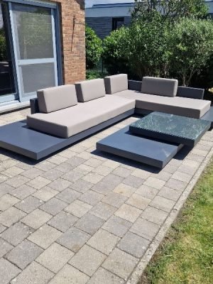 Loungeset Ibiza bezorgd in Middelkerke België