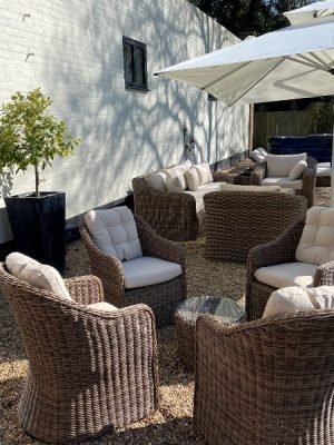 Tuinmeubelen ‘Rotan Style”bezorgd in Colchester UK