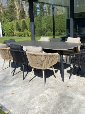 Dining set Bora Bora bezorgd in Laren