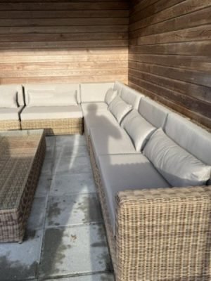 Loungeset St. Tropez bezorgd op Texel de Waddeneilanden