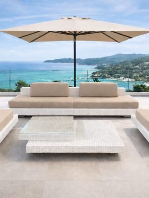 Loungeset Ibiza kunststof uitvoering extra aanbieding